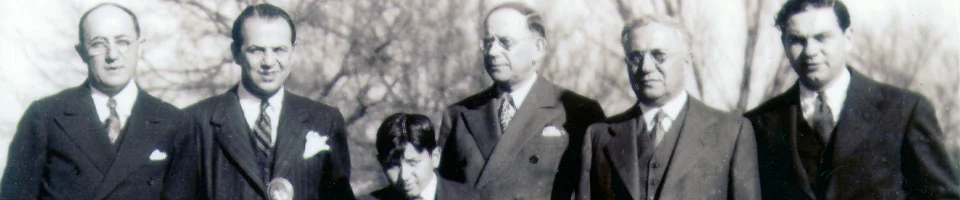 Family men gathered outdoors
